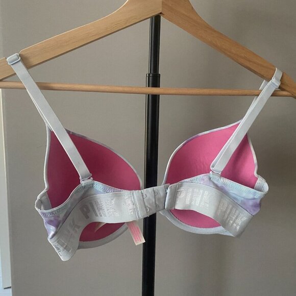 Victoria's Secret Pink Wear Everywhere Push up Bra 32DD - Picture 4 of 5